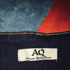 Denim skirt High rise